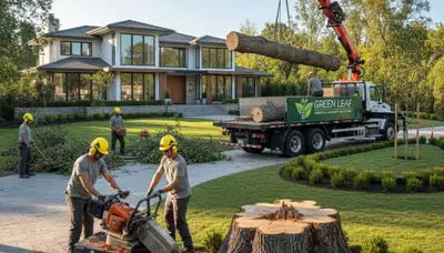 Professional landscaping and tree removal service in Indianapolis, IN by Chop Chop Tree experts