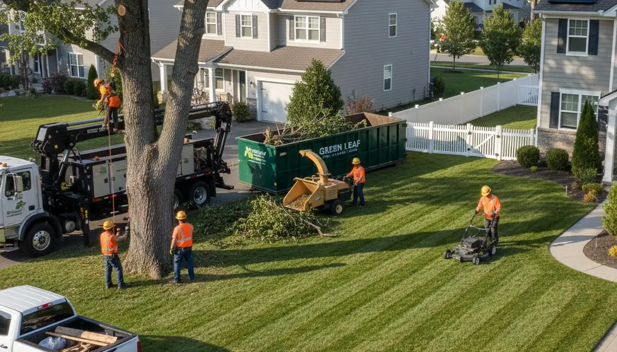 Professional lawn and tree care service in Indianapolis IN by Chop Zip Tree expert crew