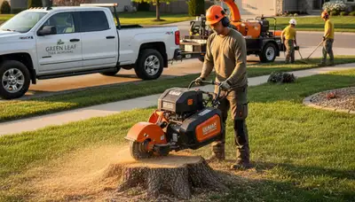 Professional stump removal service in Indianapolis, IN by Chop Chop Tree experts