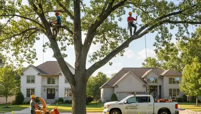 Professional tree removal service in Indianapolis IN by certified local arborists
