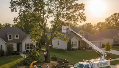 Professional tree removal service in Indianapolis IN by certified local arborists