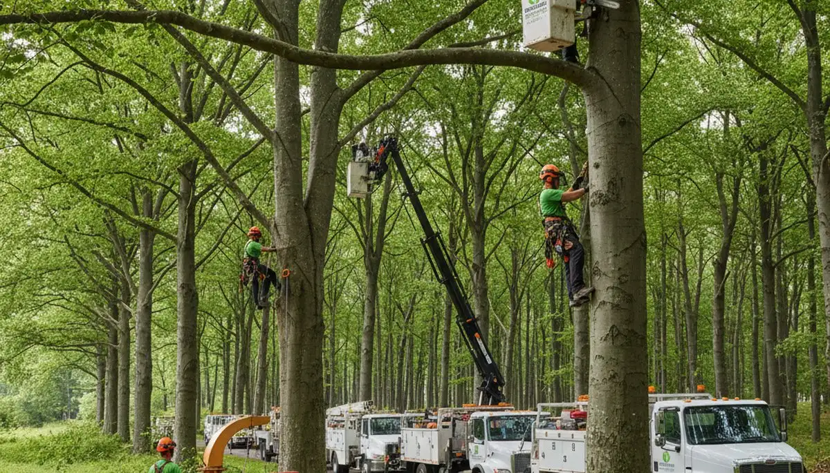 Professional tree removal service in Indianapolis IN by local certified arborists