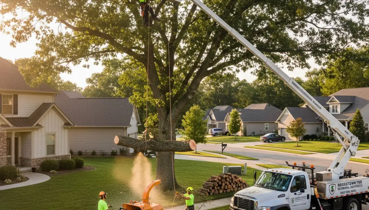 Professional tree removal service in Indianapolis IN by certified arborists
