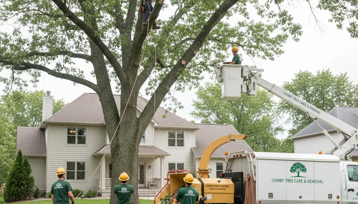 Professional tree removal service in Indianapolis IN by certified arborists