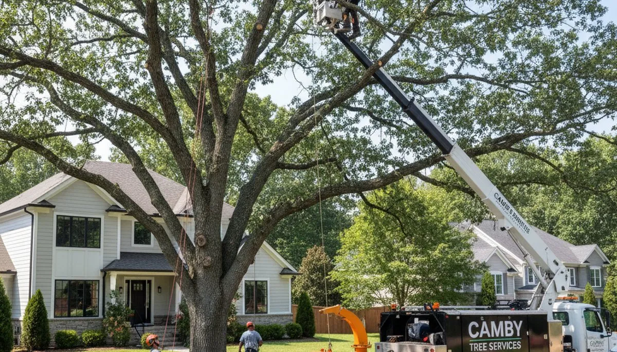 Professional tree removal service in Indianapolis IN by certified arborists