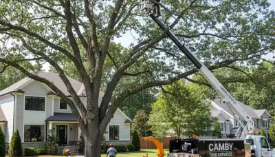 Professional tree removal service in Indianapolis IN by certified arborists