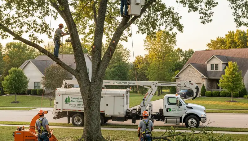 Professional tree removal service in Indianapolis IN by experienced arborists