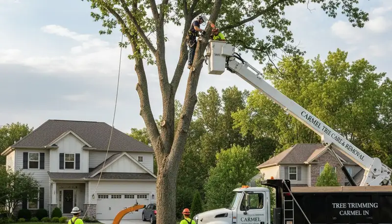 Professional tree removal service in Indianapolis IN by expert arborists