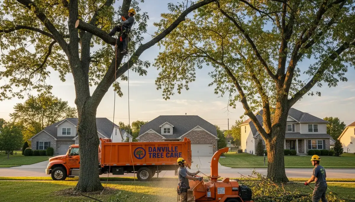 Professional tree removal service in Indianapolis IN by certified arborists