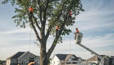 Professional tree removal service in Indianapolis IN by certified local arborists