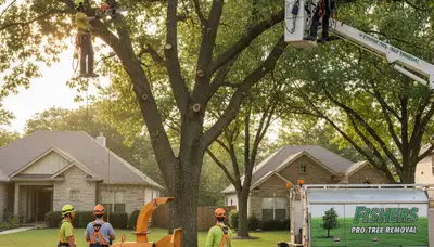 Professional tree removal service in Indianapolis IN by certified local arborists