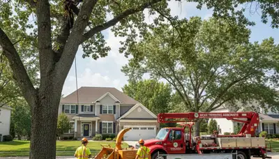Professional tree removal service in Indianapolis IN by certified arborists