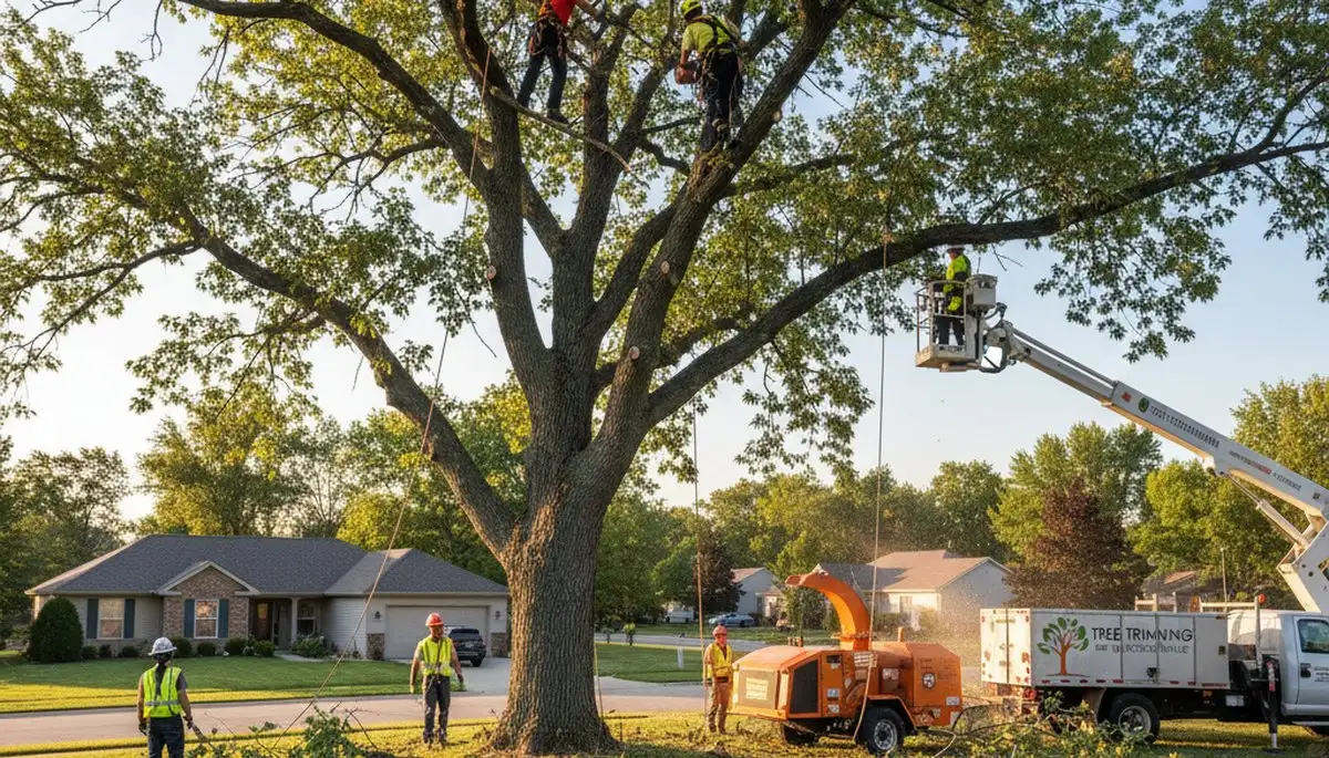 Professional tree removal service in Indianapolis IN by certified arborists