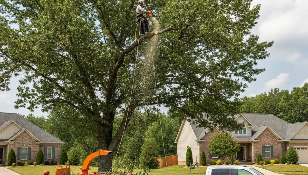 Professional tree removal service in Indianapolis IN by certified arborists