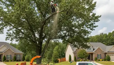 Professional tree removal service in Indianapolis IN by certified arborists