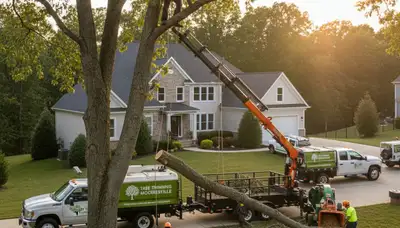 Professional tree removal service in Indianapolis IN by certified arborists