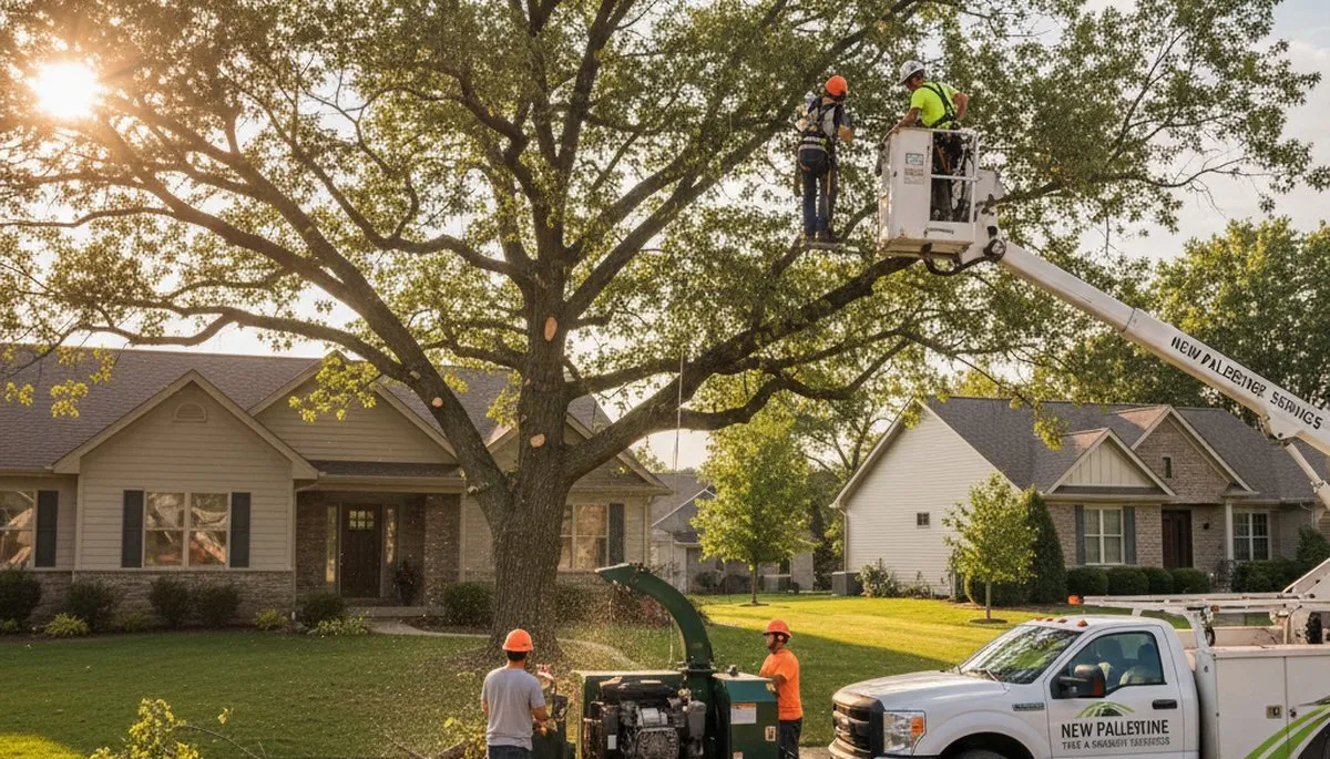 Professional tree removal service in Indianapolis IN by certified arborists