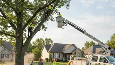 Professional tree removal service in Indianapolis IN by certified local arborists