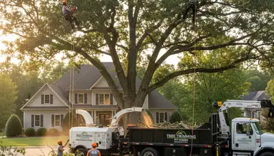 Professional tree removal service in Indianapolis IN by certified arborists