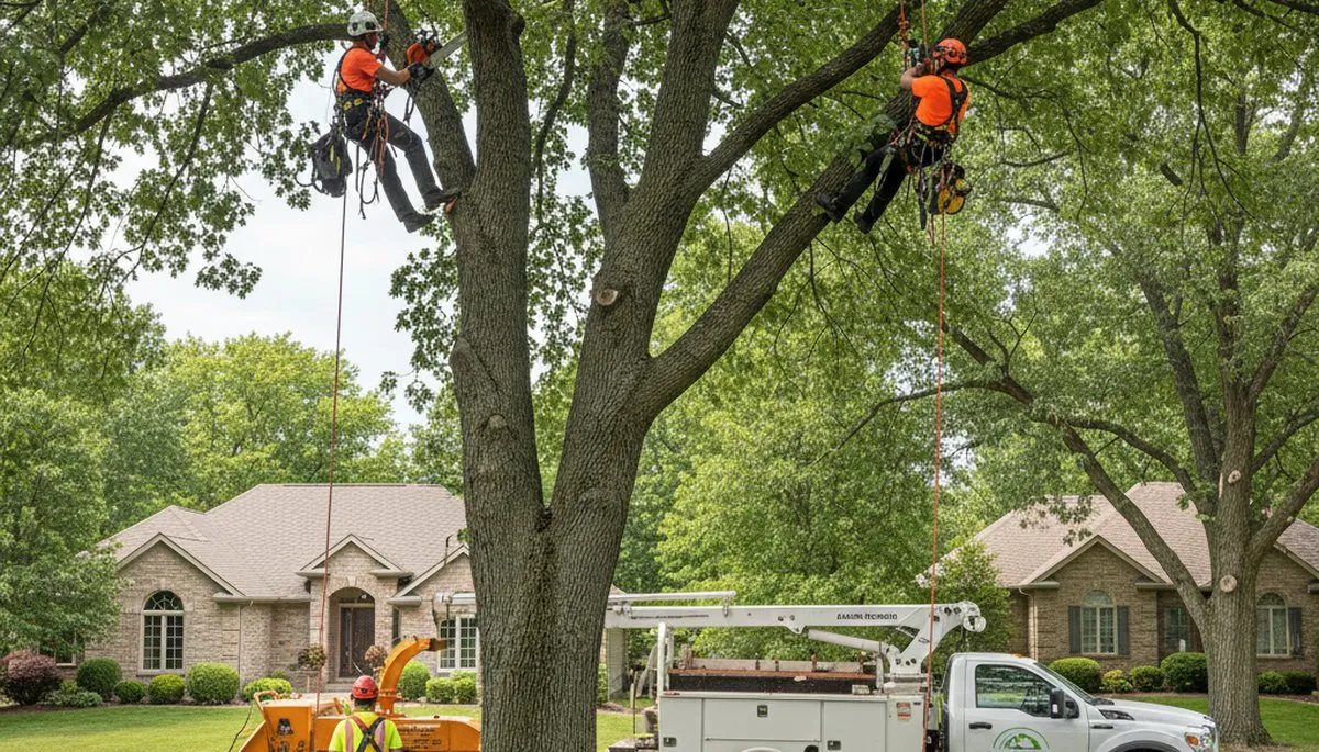 Professional tree removal service in Indianapolis IN by certified arborists