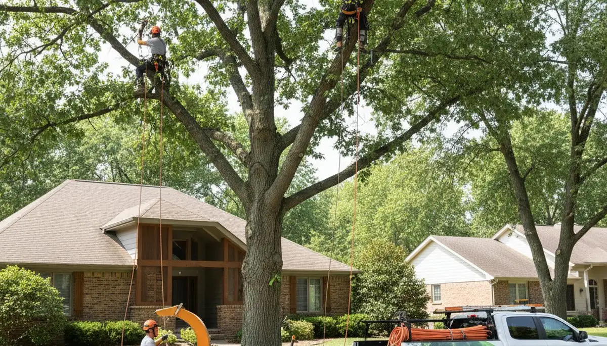 Professional tree removal service in Indianapolis IN by certified arborists
